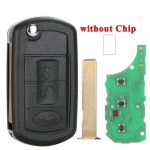 LAND ROVER Flip Car key 315/433Mhz No/ID44/ID46 Chip (No logo/With logo)